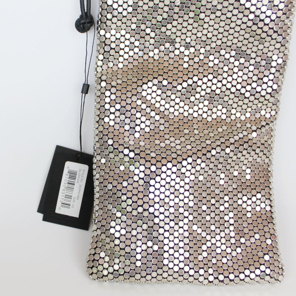 NEW Alexander Wang Ryan Leather Bag w/Studs, Silver Stud Rhinestones - Picture 8 of 10